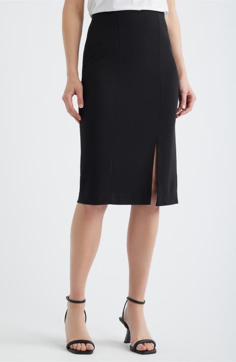 Pull-On Pencil Skirt (Regular & Petite)