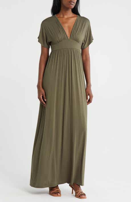 Loveappella Empire Maxi Dress
