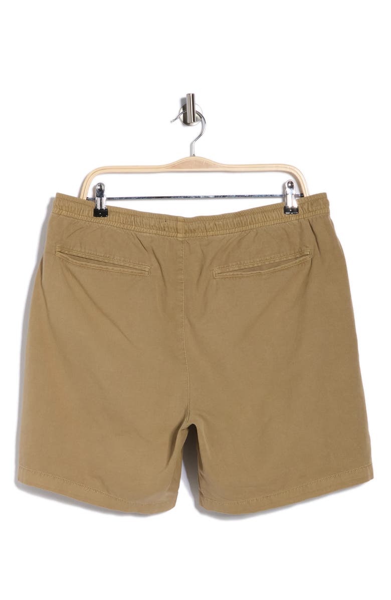 Barbour Relaxed Fit Cotton Oxford Cloth Drawstring Chino Shorts, Alternate, color, Washed Stone