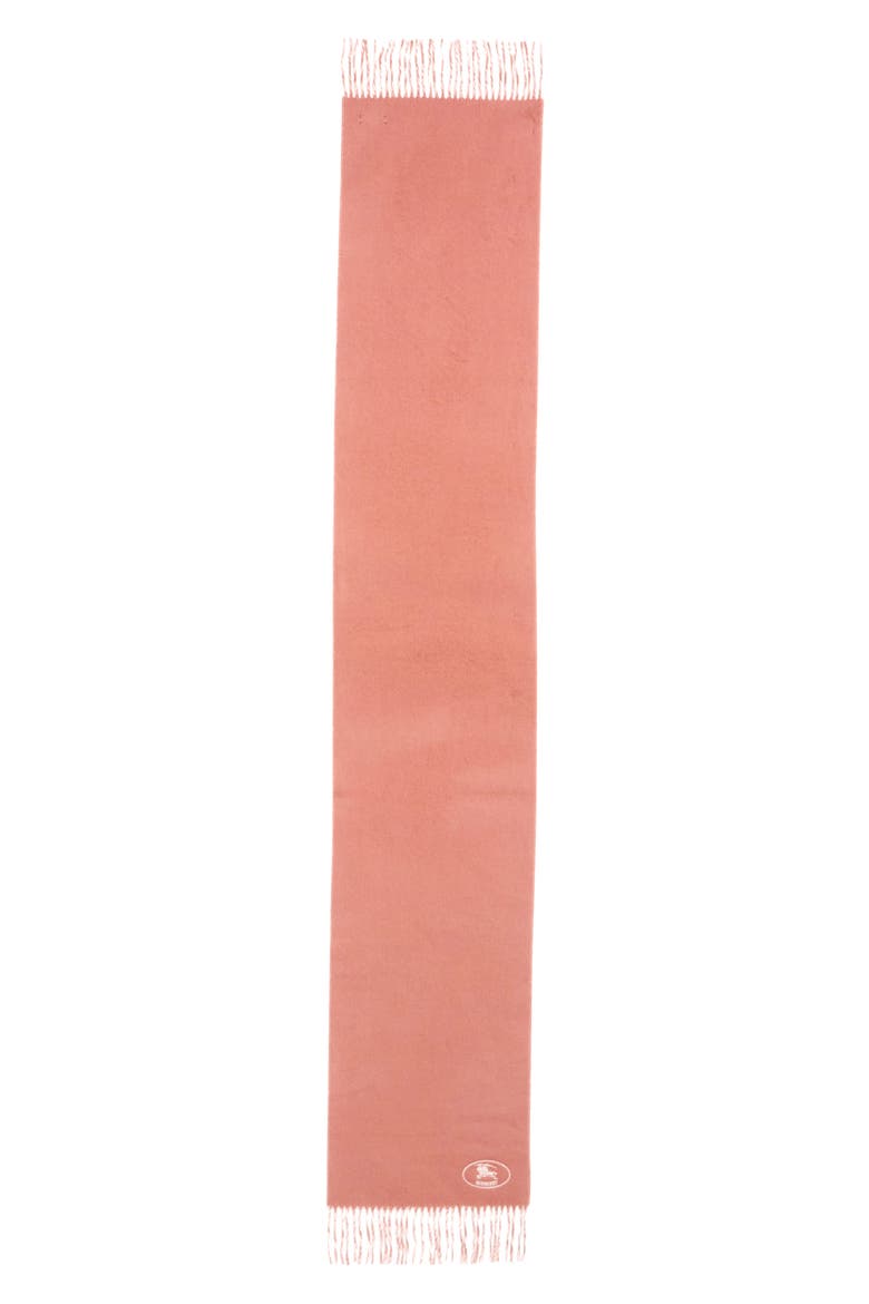 Knight Cashmere Scarf, Alternate, color, CLAY PINK