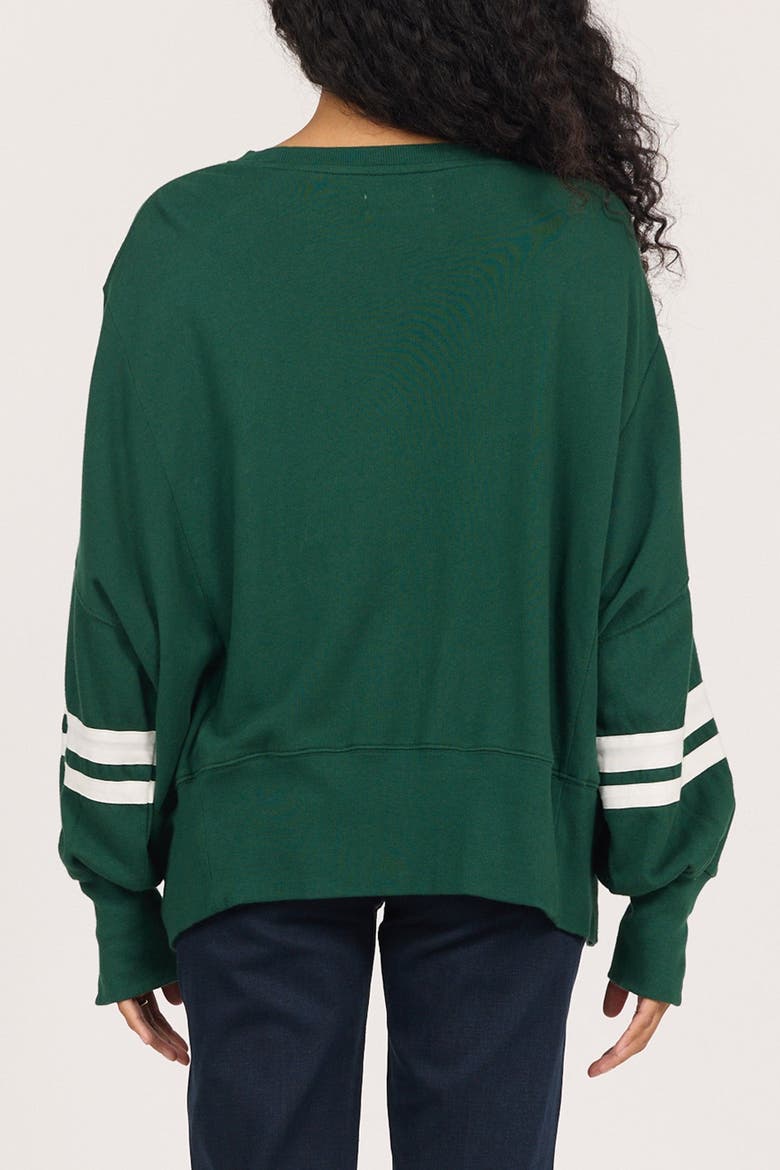 Trenton Oversized Terry Sweatshirt, Alternate, color, Pineneedle