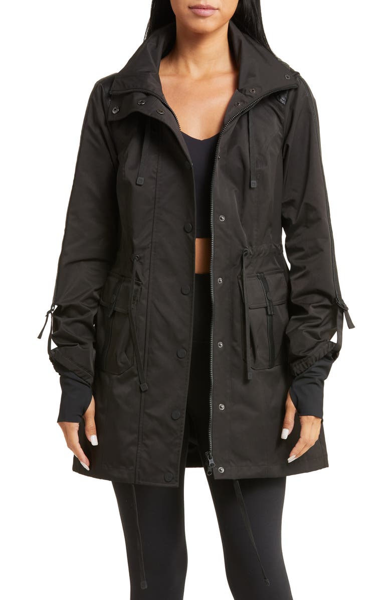 Blanc Noir Hooded Jacket, Main, color,