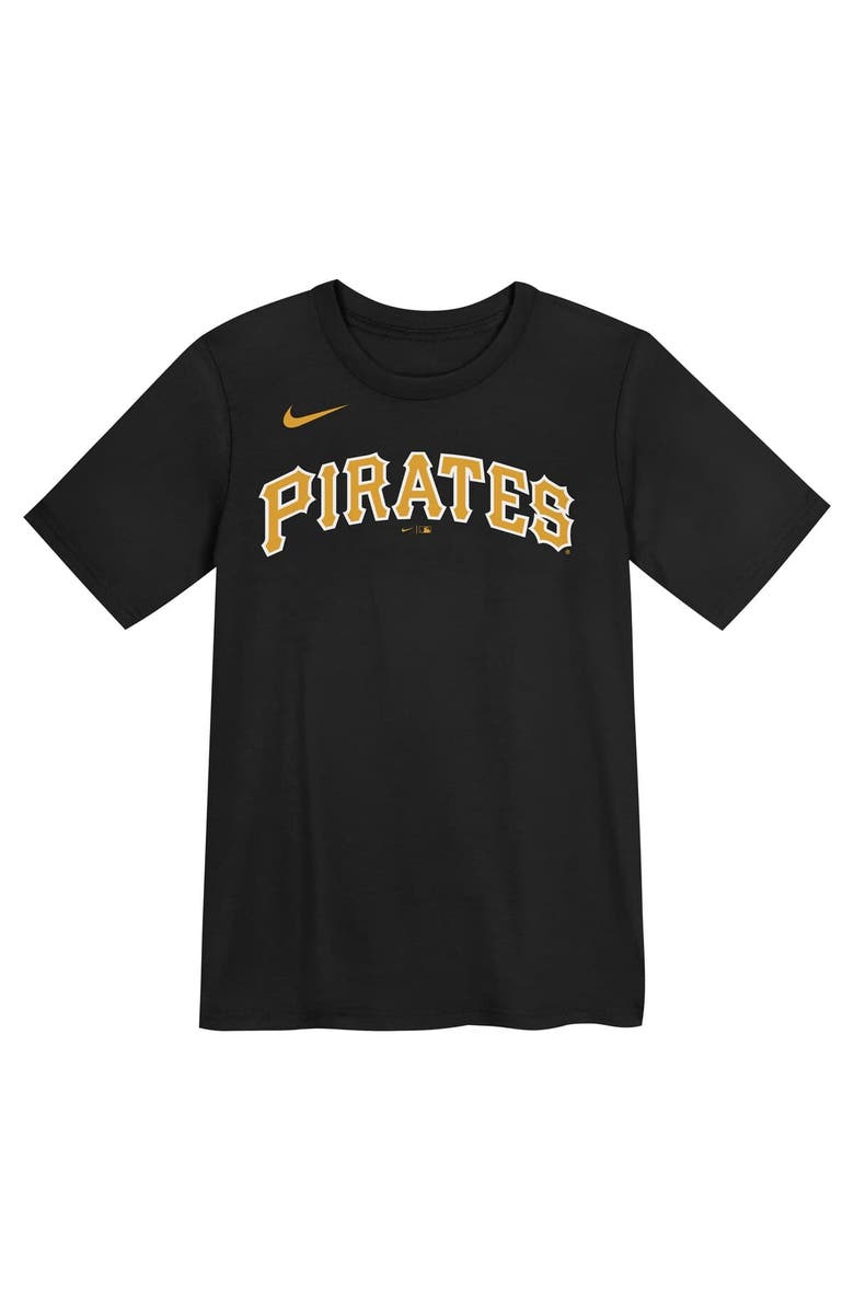 Nike Preschool Nike Paul Skenes Black Pittsburgh Pirates Name & Number T-Shirt, Alternate, color, Black