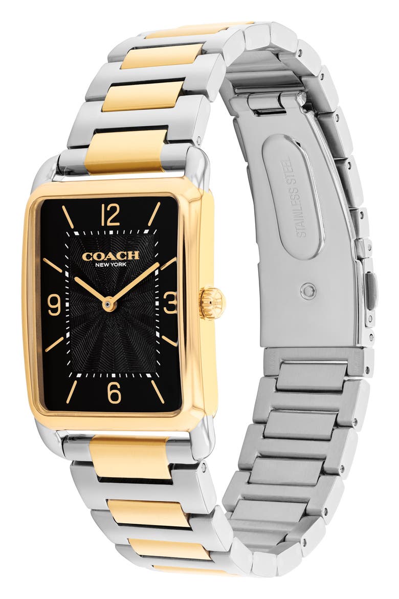 Elliot Bracelet Watch, 26mm, Alternate, color, GOLD SILVER