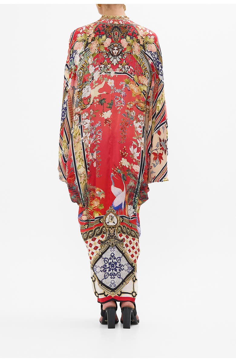 Camilla T Shape Long Kaftan Lisboa Luxe, Alternate, color, 