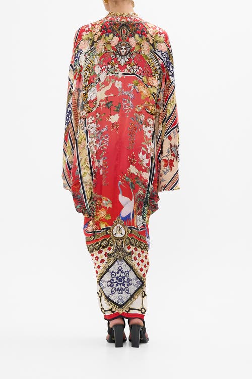 Camilla T Shape Long Kaftan Lisboa Luxe In Lisboa Luxe