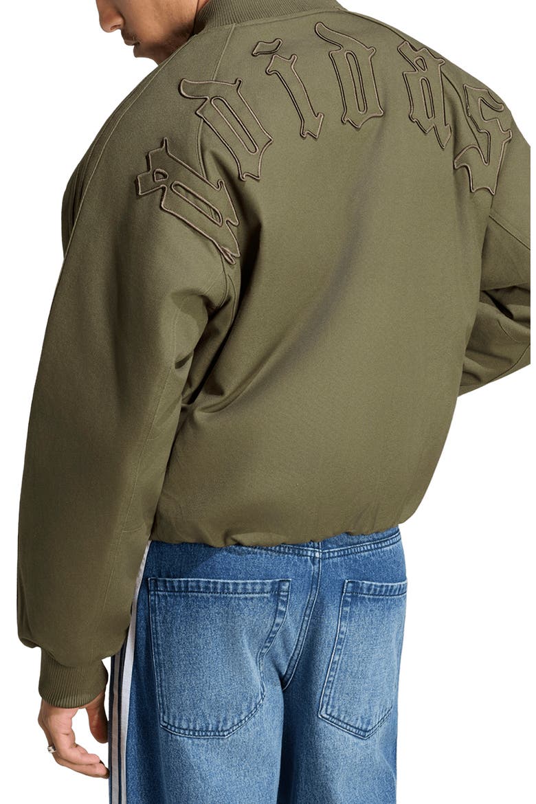 Bomber Jacket, Alternate, color, OLIVE STRATA