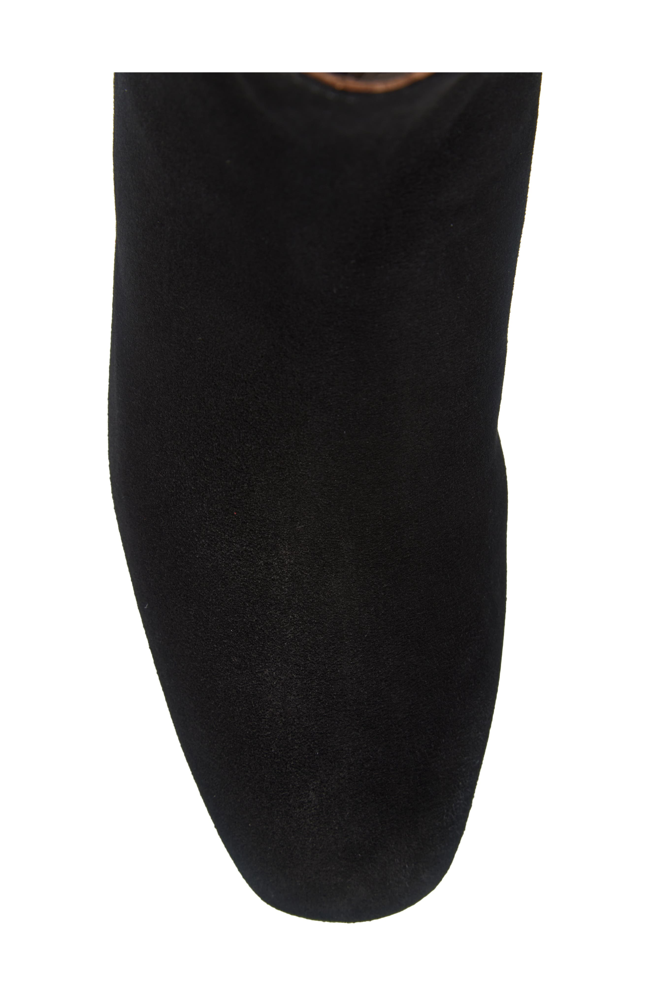 Aquatalia Ulyssa Weatherproof Bootie, Alternate, color, Black Black Suede