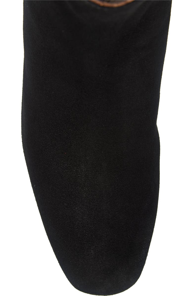 Aquatalia Ulyssa Weatherproof Bootie, Alternate, color, Black Black Suede