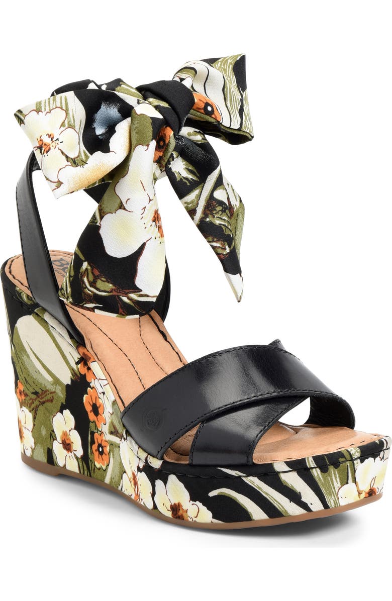 Børn Salton Platform Wedge Sandal, Main, color,