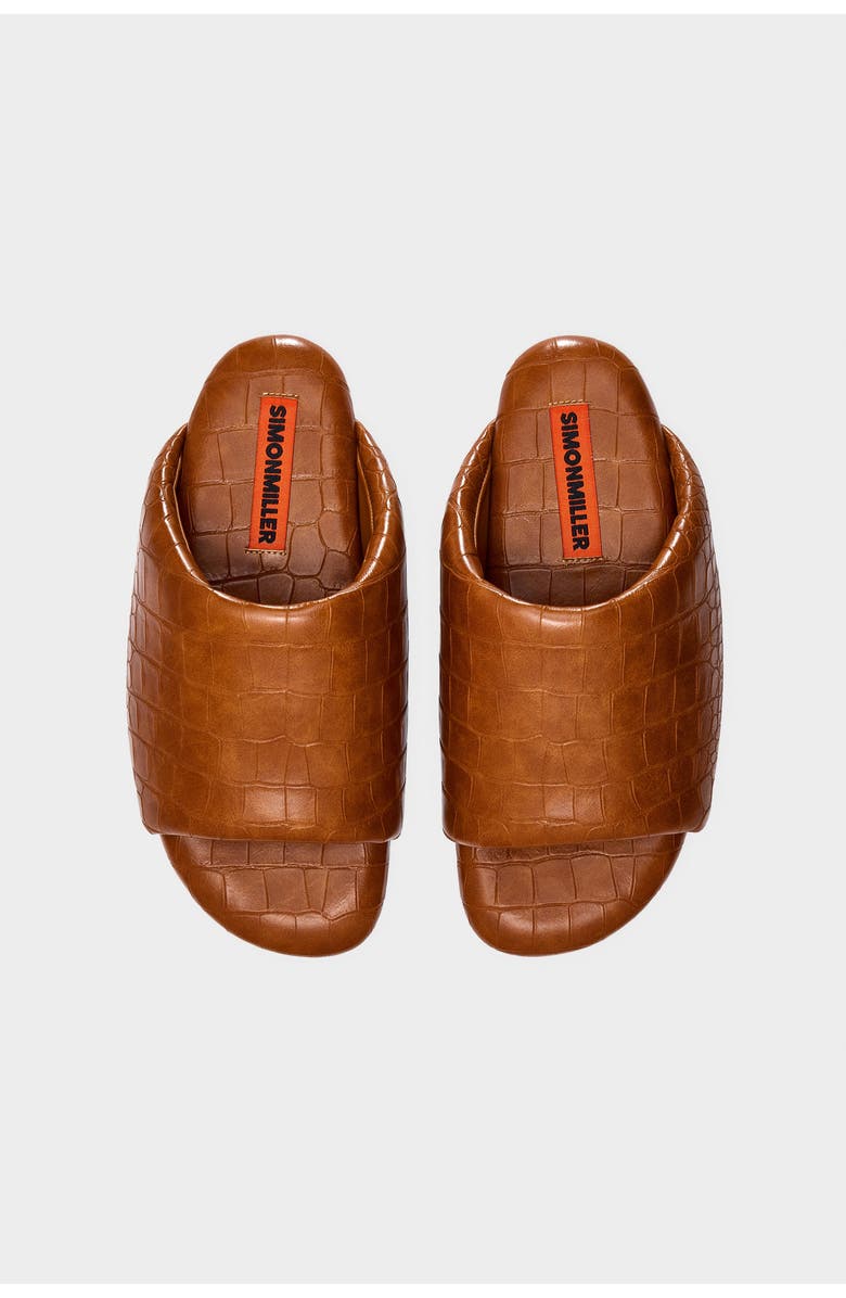 SIMONMILLER Bubble Slide, Alternate, color, Chestnut