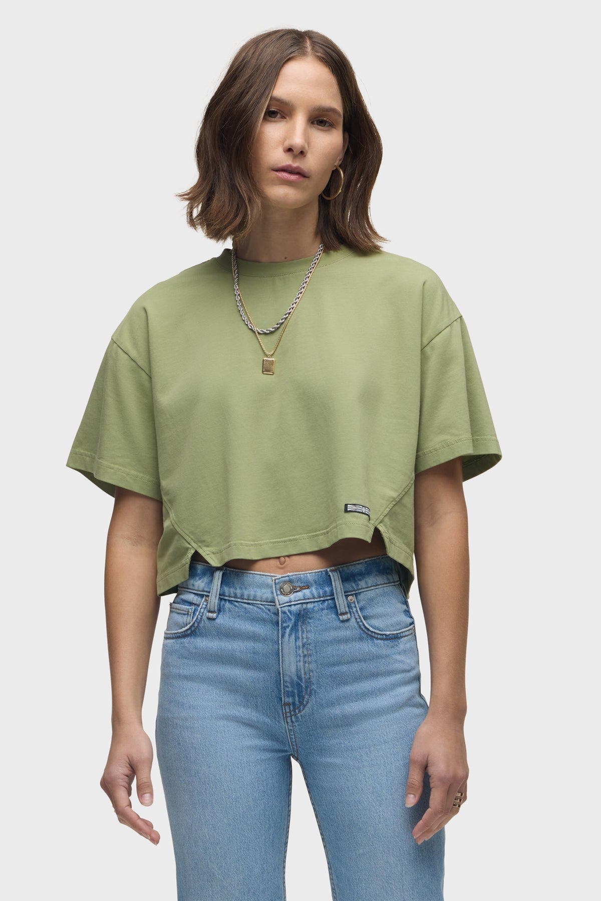 S/S Forward Seam Tee - image 2