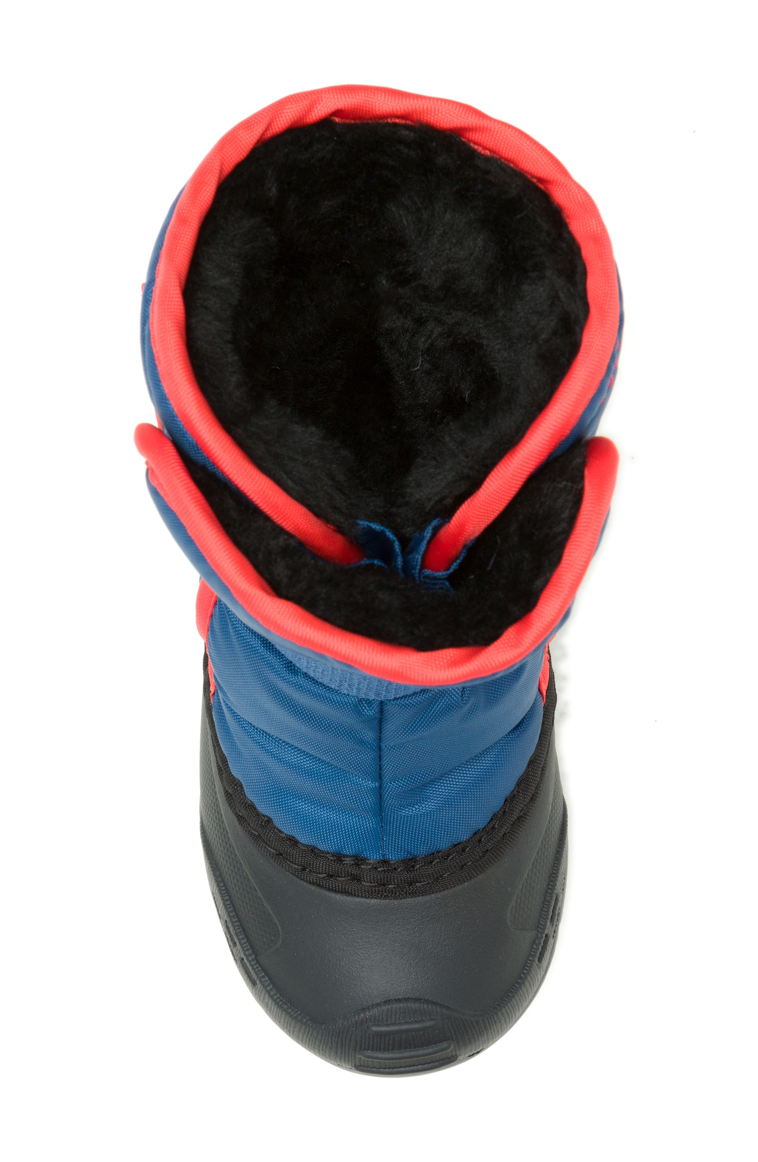 Kids' Snowbug 5 Waterproof Faux Fur Lined Boot, Alternate, color, NEON/ ORANGE