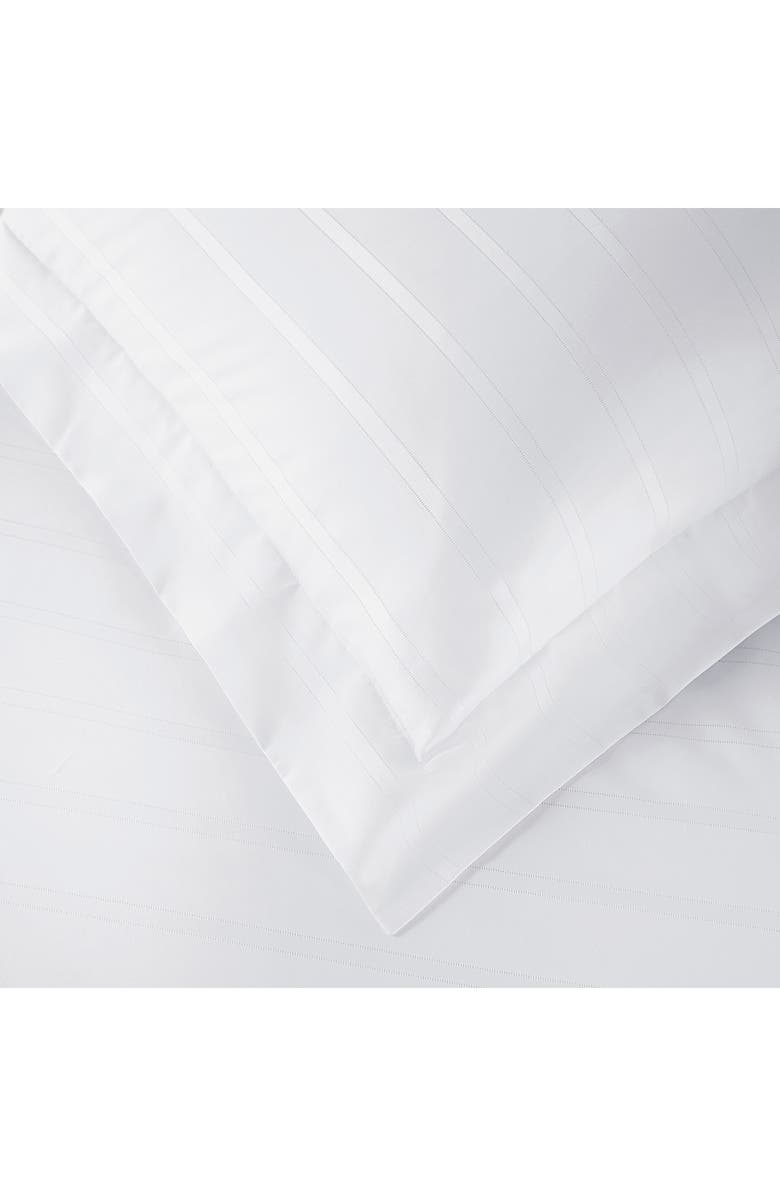The White Company Pimlico Stripe Sham, Alternate, color,