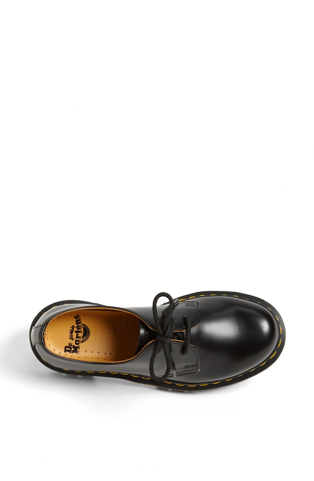 Dr. Martens Gender Inclusive 1461 Oxford, Alternate, color, Black Smooth