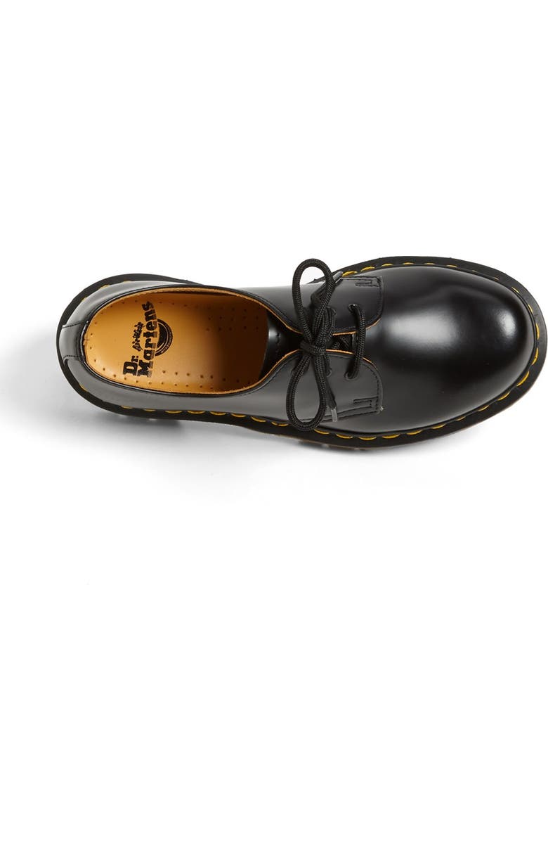 Dr. Martens Gender Inclusive 1461 Oxford, Alternate, color, Black Smooth