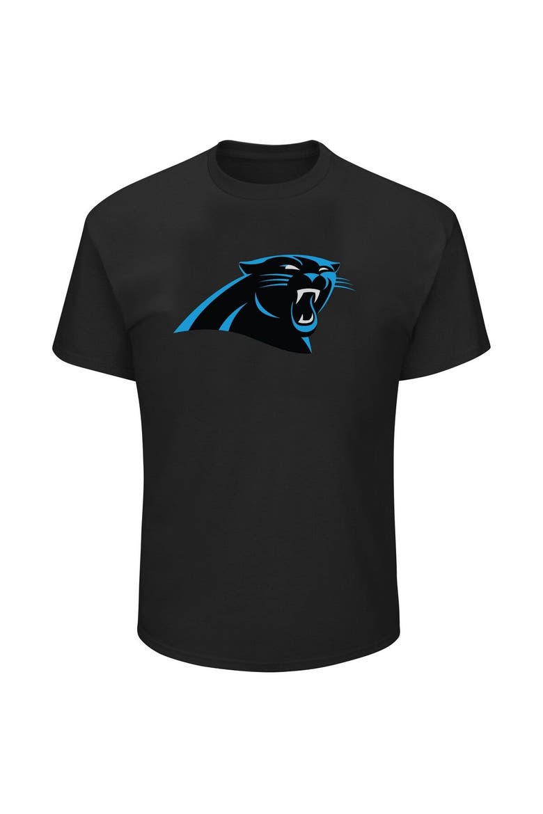 Men's Fanatics Branded Bryce Young Black Carolina Panthers Big & Tall Player Name & Number T-Shirt, Alternate, color, Black