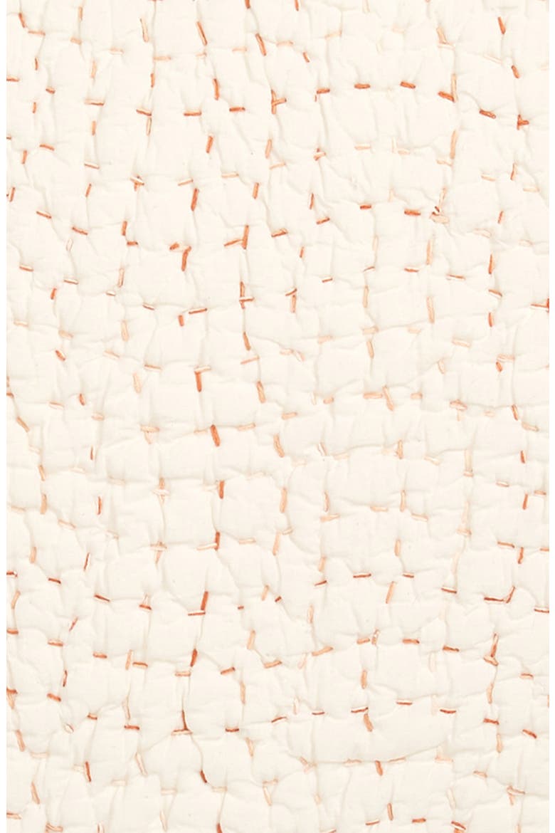 Hand Stitched Organic Cotton Euro Sham, Alternate, color, UNDYED