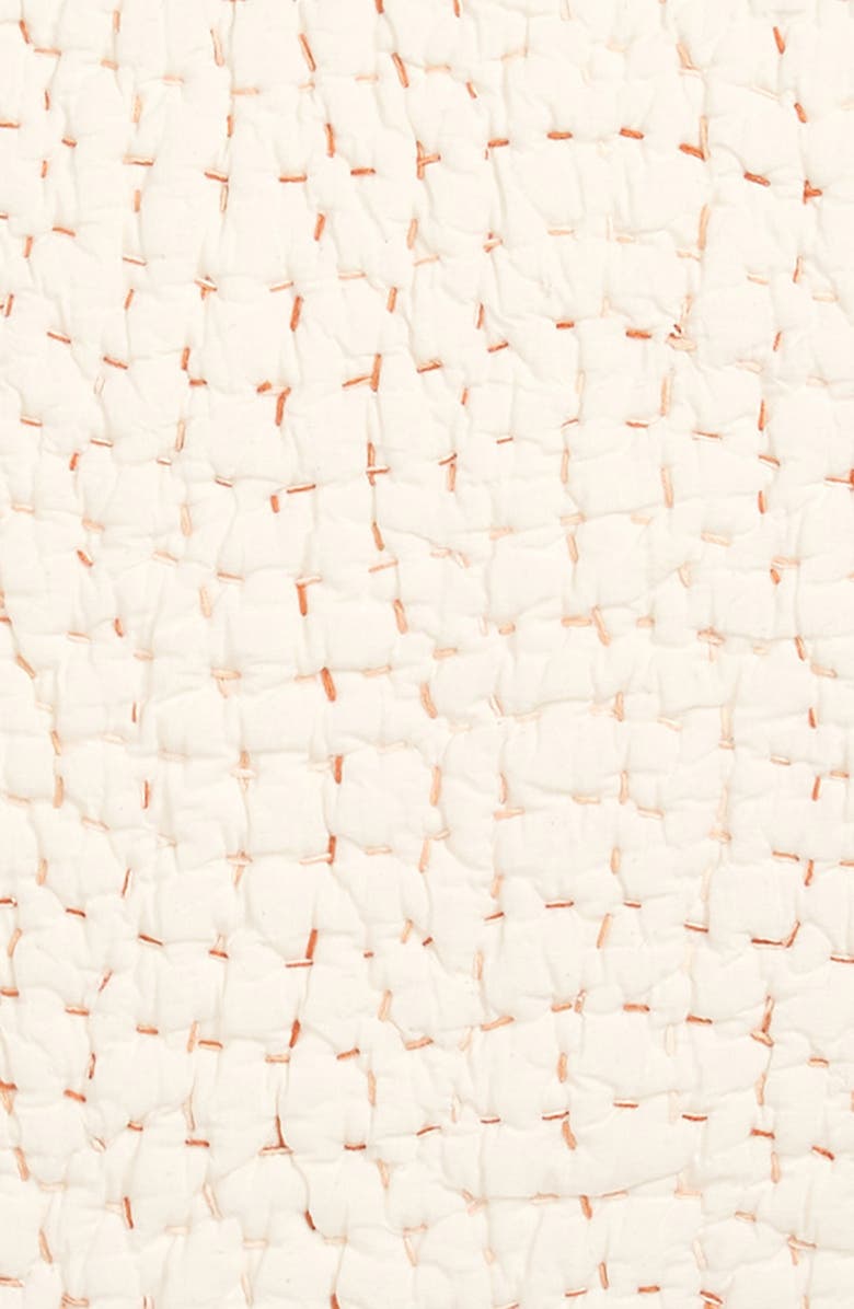 Coyuchi Hand Stitched Organic Cotton Euro Sham, Alternate, color, Undyed