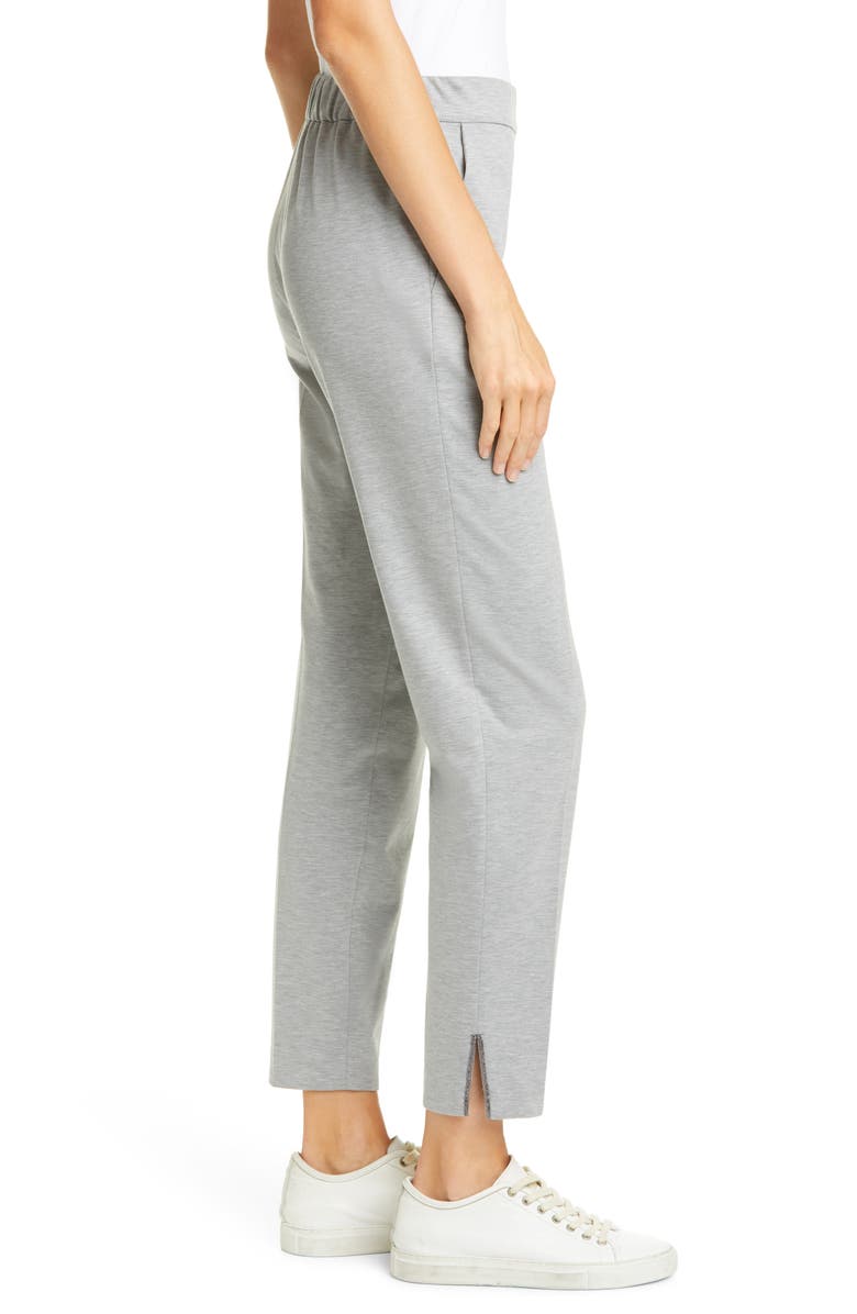 Fabiana Filippi Bead Trim Jersey Joggers, Alternate, color,