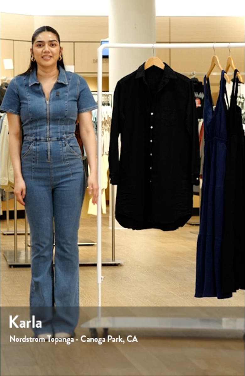 Mary Classic Long Sleeve Shirtdress, sales video thumbnail