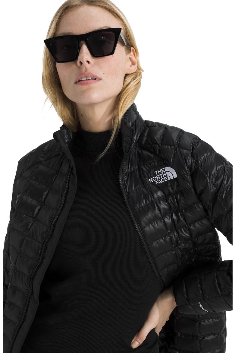 Thermoball Quilted Jacket, Alternate, color, TNF BLACK