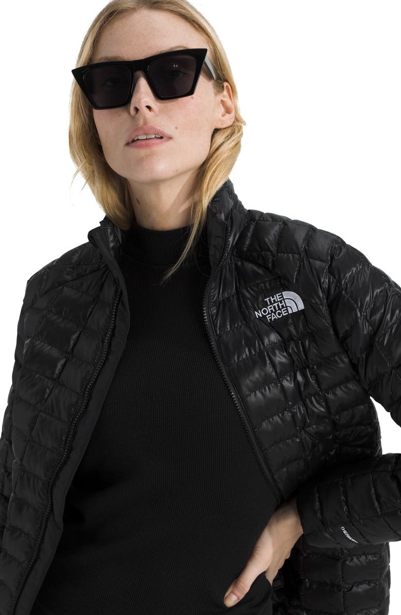 The North Face Thermoball Quilted Jacket, Alternate, color, Tnf Black