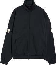 Fear of God Essentials Logo Graphic Relaxed Fit Drop Shoulder Track Jacket