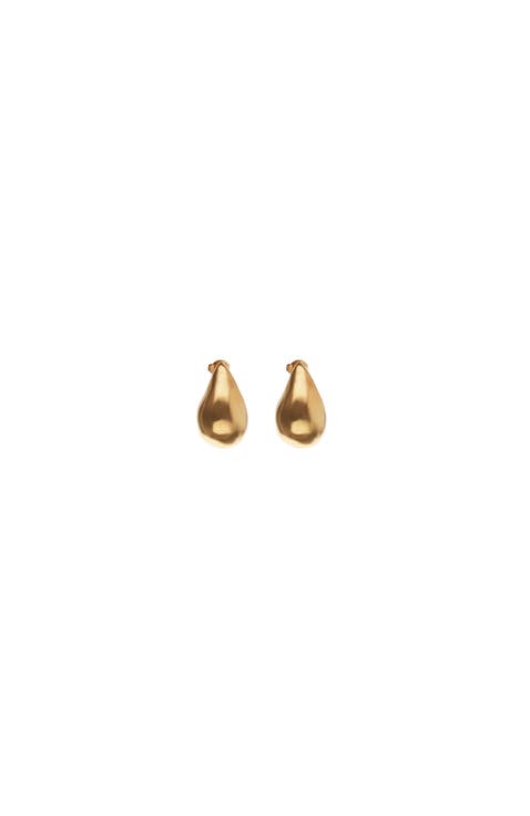 Gold-Tone Drop Earrings