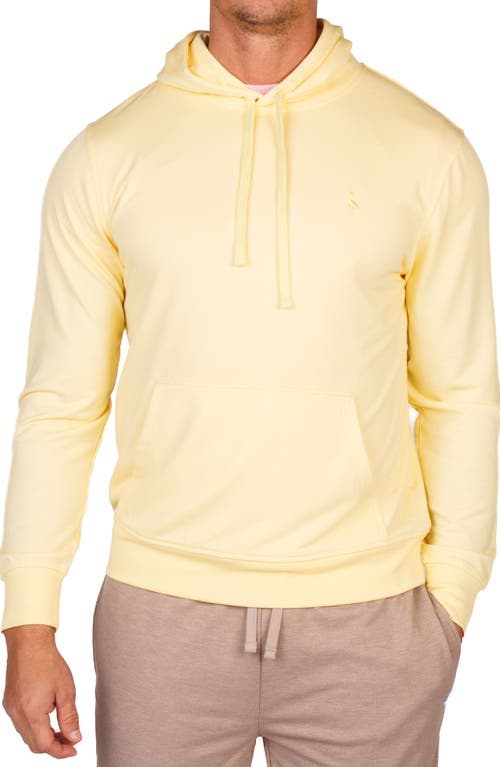 Tailorbyrd French Terry Hoodie In Yellow