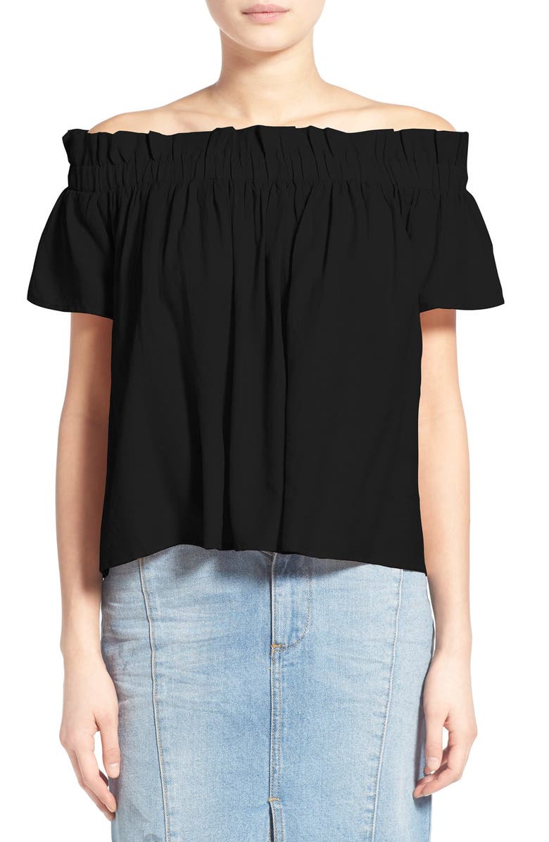 Lucca Couture Off-the-Shoulder Blouse, Main, color, 