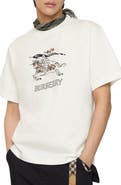Burberry Knight Sketch Cotton T-shirt