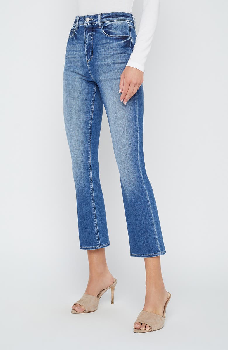L'AGENCE Mira Crop Bootcut Jeans, Alternate, color, 