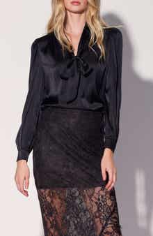 Walter Baker Phoenix Asymmetric Lace Skirt