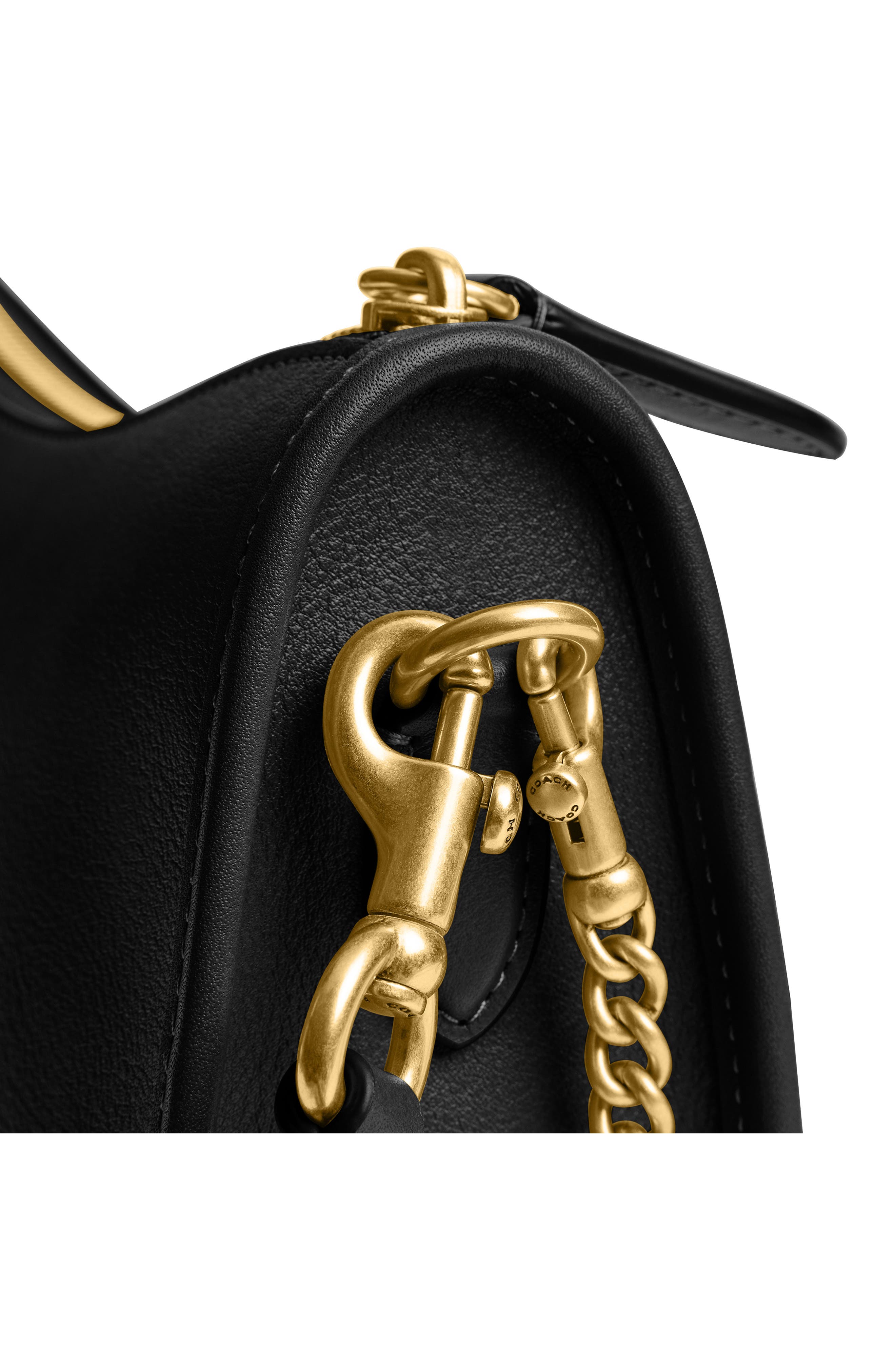 Женская сумка Coach Waverly из зернистой кожи — фото 7