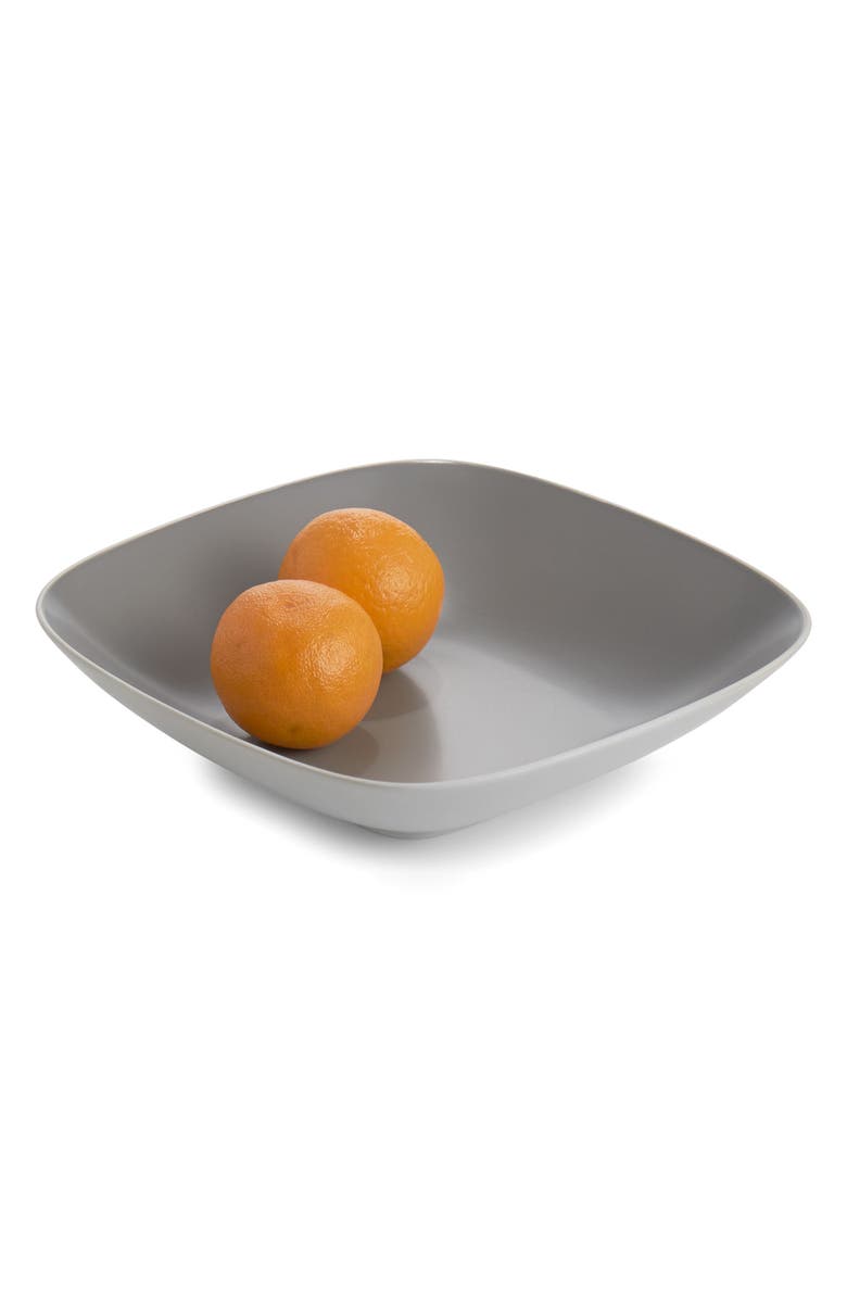 Nambé POP Square Serving Bowl, Alternate, color, Slate