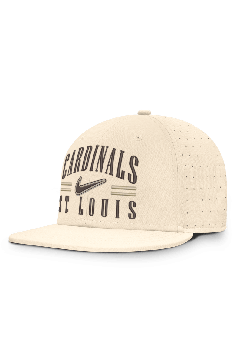 Nike Men's Nike Natural St. Louis Cardinals True Dri-FIT AeroBill Fitted Hat, Main, color, Natural