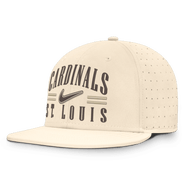 Nike Men's Nike Natural St. Louis Cardinals True Dri-FIT AeroBill Fitted Hat