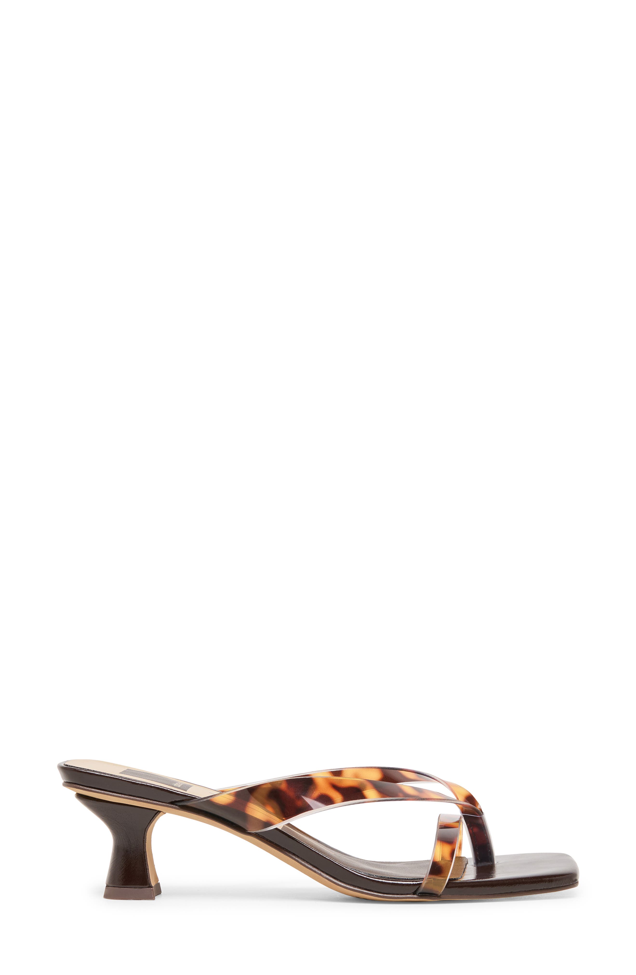 Brevel Vinyl Translucent Strap Sandal, Alternate, color, TORTOISE JELLY