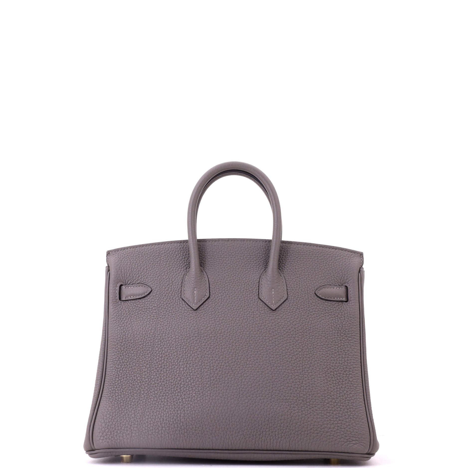Birkin Handbag Grey Togo with Gold Hardware 25, Alternate, color, Gris Meyer