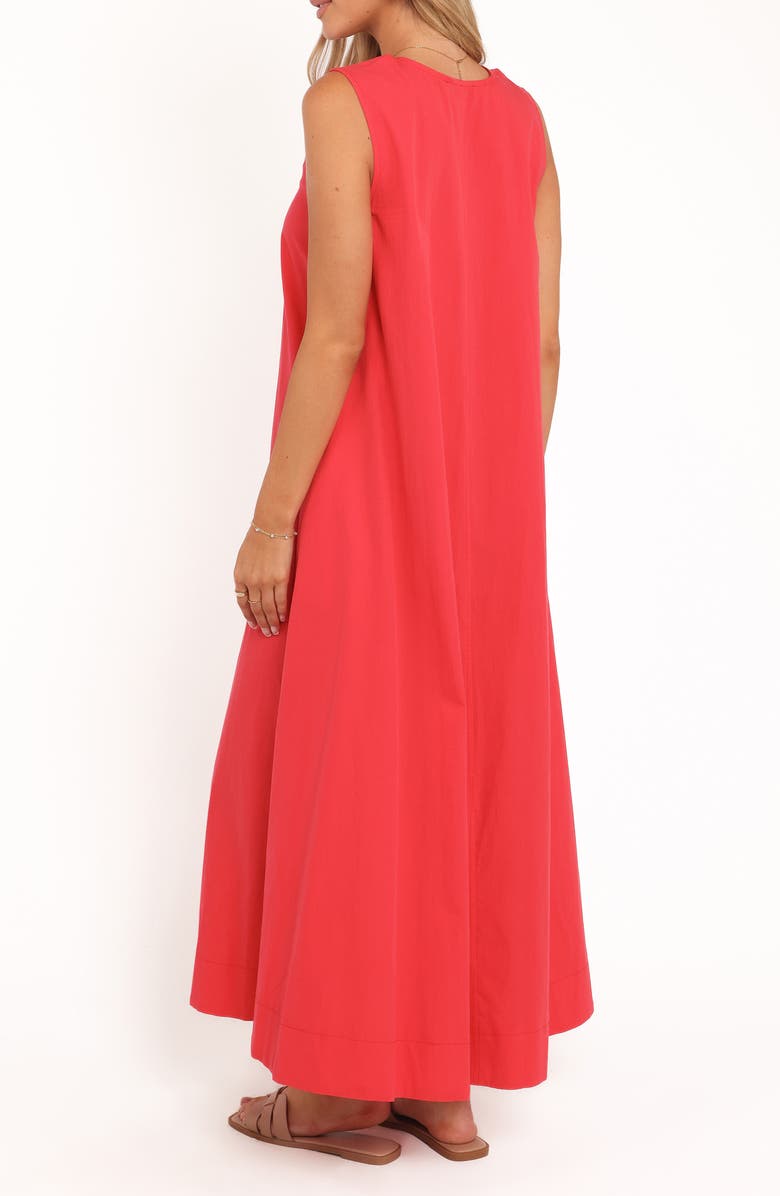 Petal & Pup Laurita Cotton Maxi Dress, Alternate, color, 