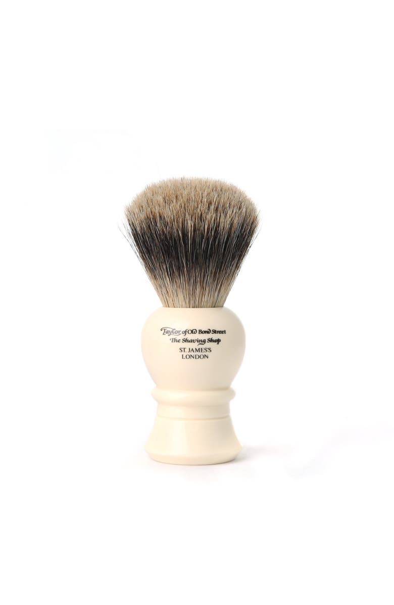 Taylor of Old Bond Street Pure Badger Shaving Brush, Main, color, Ivory