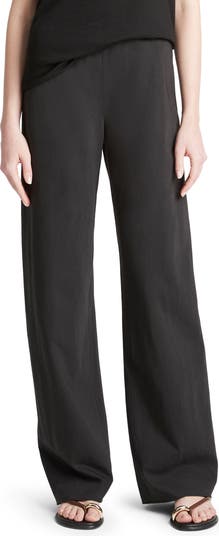 Vince Cotton Blend Wide Leg Pants | Nordstrom