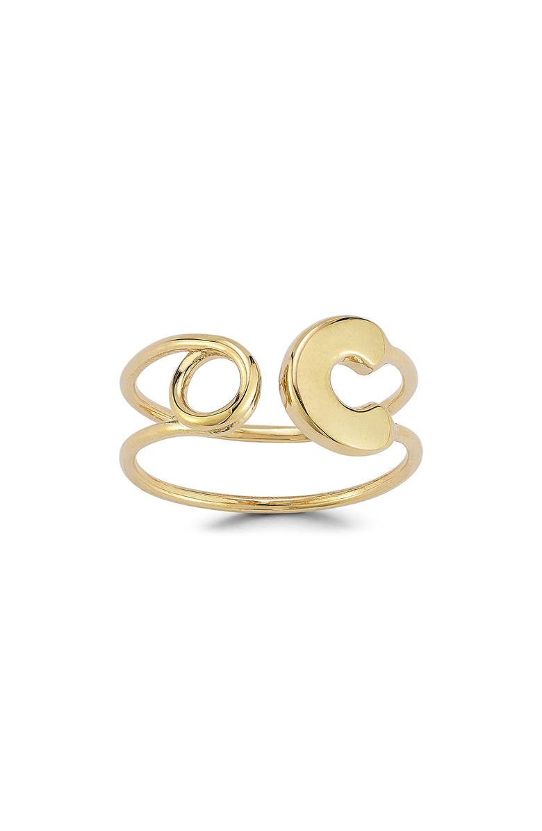 Ember Fine Jewelry 14K Gold Pin Ring, Main, color,