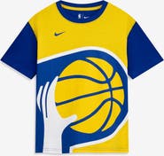 Nike Youth Nike  Gold Indiana Pacers 2025/26 City Edition Courtside Max90 T-Shirt