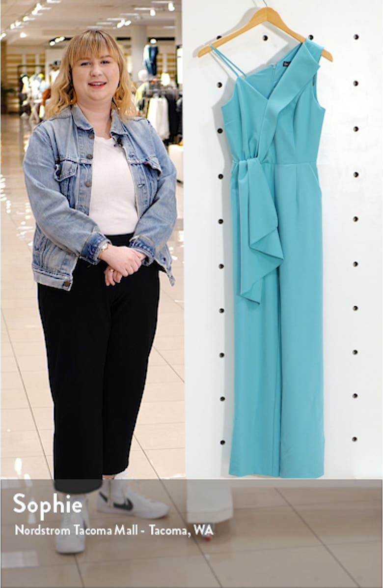 Surplice Twill Jumpsuit, sales video thumbnail