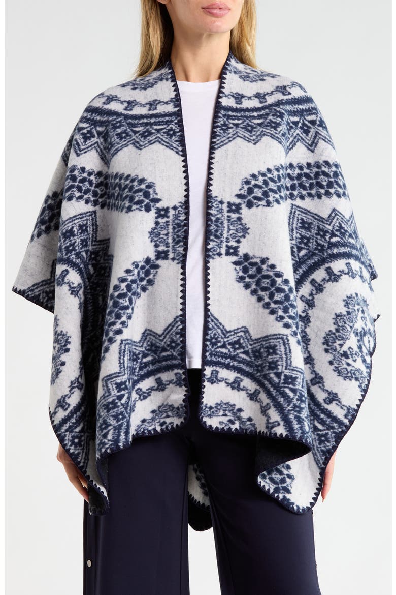 Print Cape, Main, color, NAVY