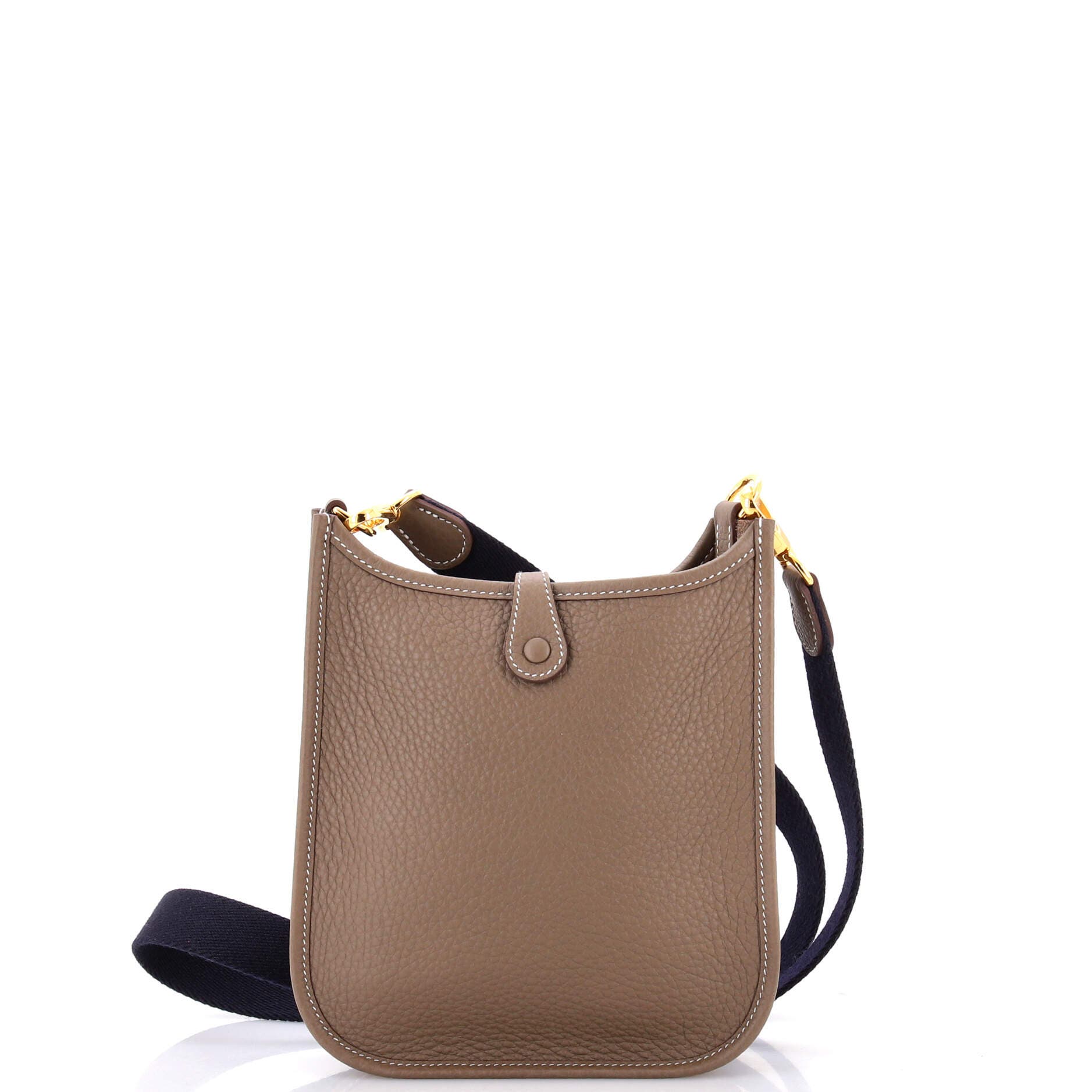 Pre-Owned Hermes Evelyne Bag Gen III Clemence TPM, Alternate, color, Etoupe