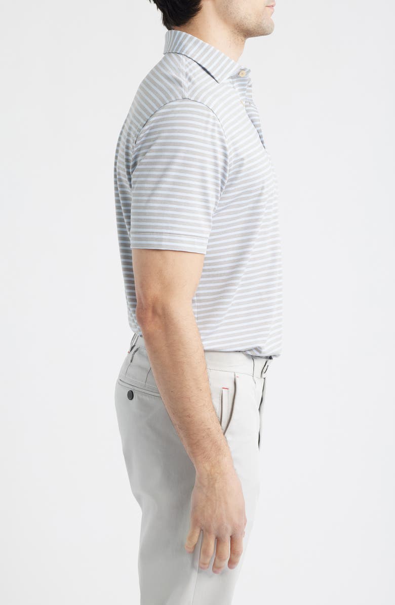 Peter Millar Ashford Performance Jersey Polo, Alternate, color, Gale Grey