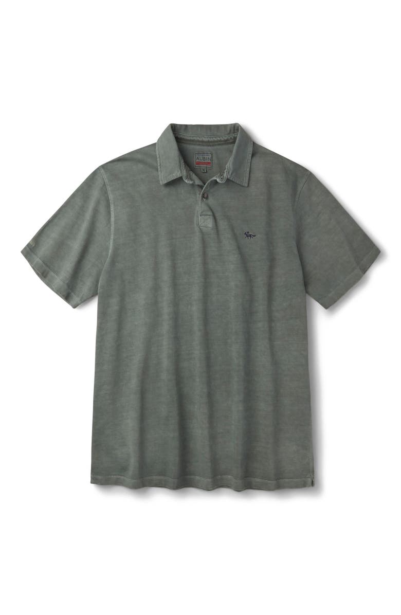 Aubin Arkwright Heavyweight Jersey Polo, Alternate, color, Khaki